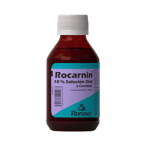 ROCARNIN L-CARNITINA 1GR/10ML SOL ORAL 180ML 